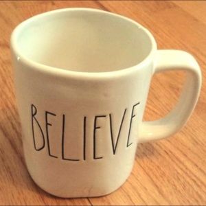 Rae Dunn Other - 🎈🎈Rae Dunn "BELIEVE" Coffee/Tea/Coco Mug NEW ❤️ Rae Dunn Other - 🎈🎈Rae Dunn "BELIEVE" Coffee/Tea/Coco Mug NEW ❤️